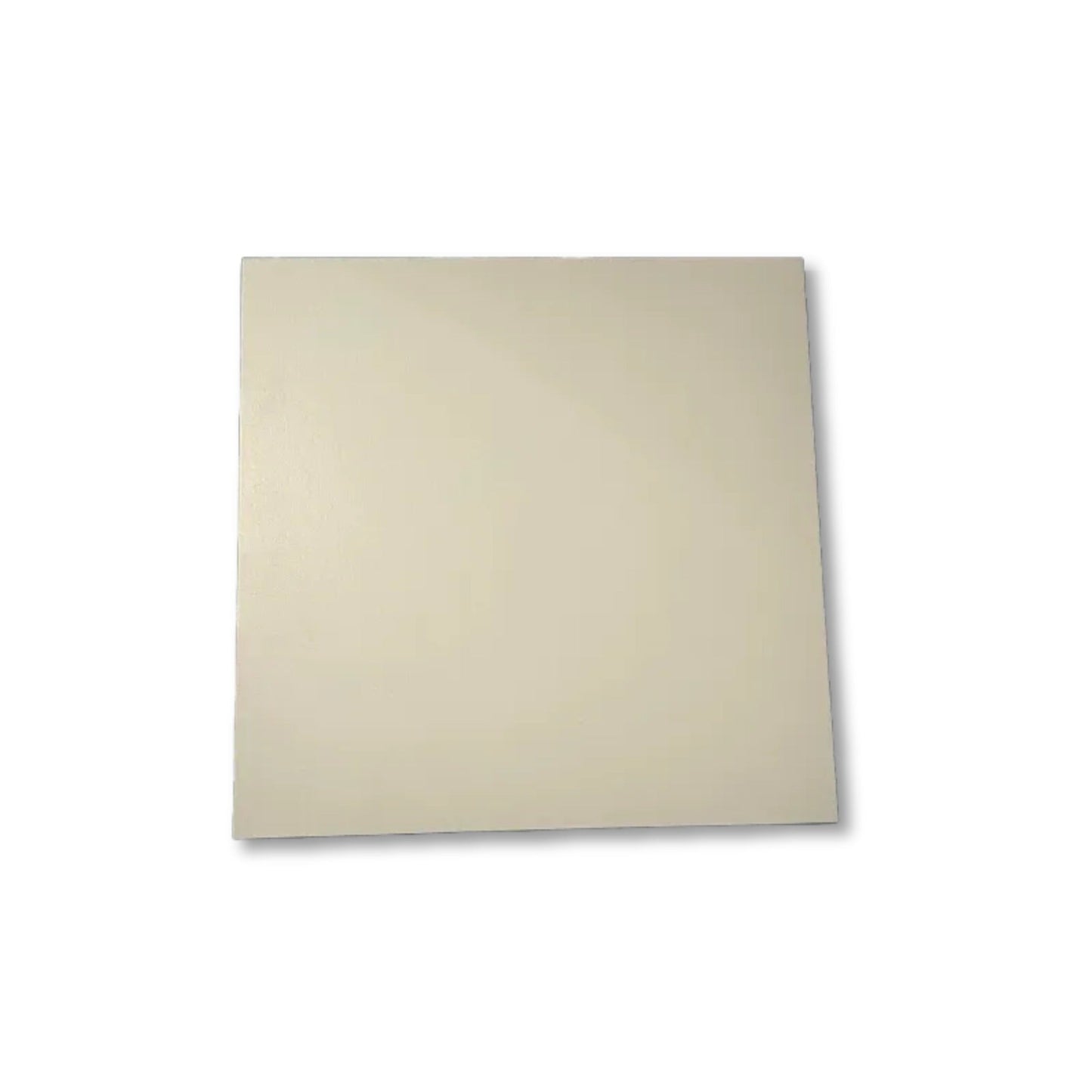 White Painted Wood Plaque