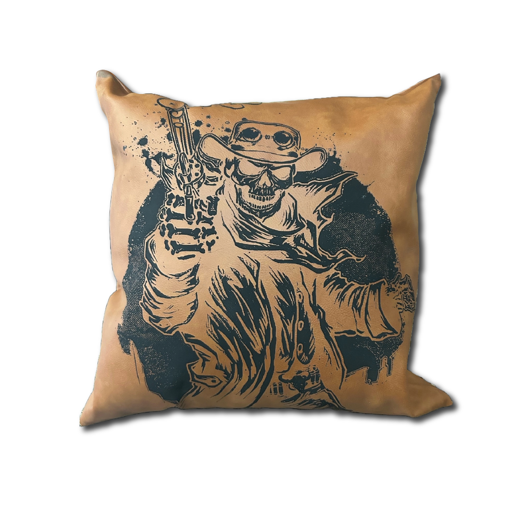 Leather Pillow Case