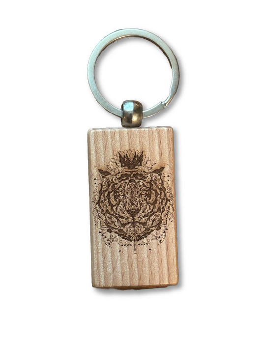 Wooden Keychain